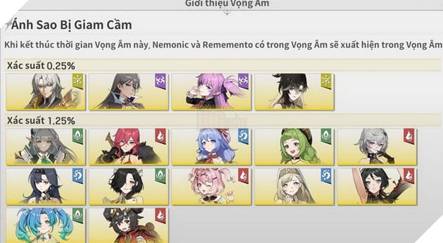 Rememento: White Shadow - Tối ưu tài nguyên trong Gacha và sử dụng Nemonic 15