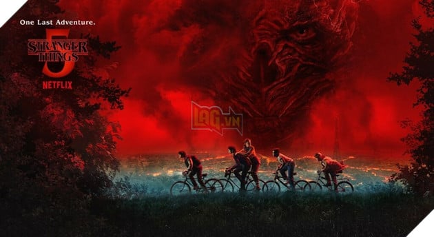Poster mới của Stranger Things mùa 5