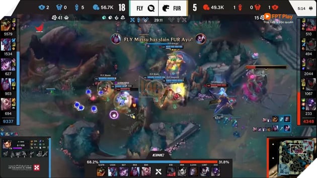 Esports World Cup 2025: CFO Vấp Ngã Trước MKOI, Fly Quest Dễ Dàng Đánh Bại FURIA 5