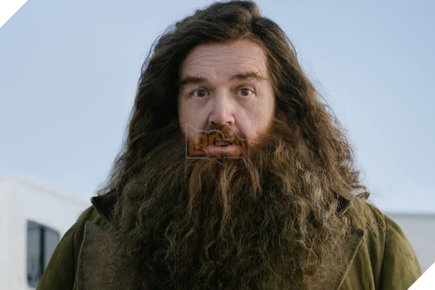 Nick Frost trong vai bác Hagrid ở Harry Potter bản truyền hình.