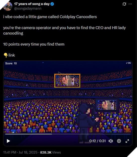 Coldplay Canoodlers là tựa game miễn phí hài hước phỏng theo drama của vị CEO và trà xanh này