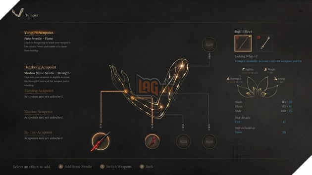 Hệ thống Temper áp dụng dựa trên việc châm cứu huyệt đạo cánh tay