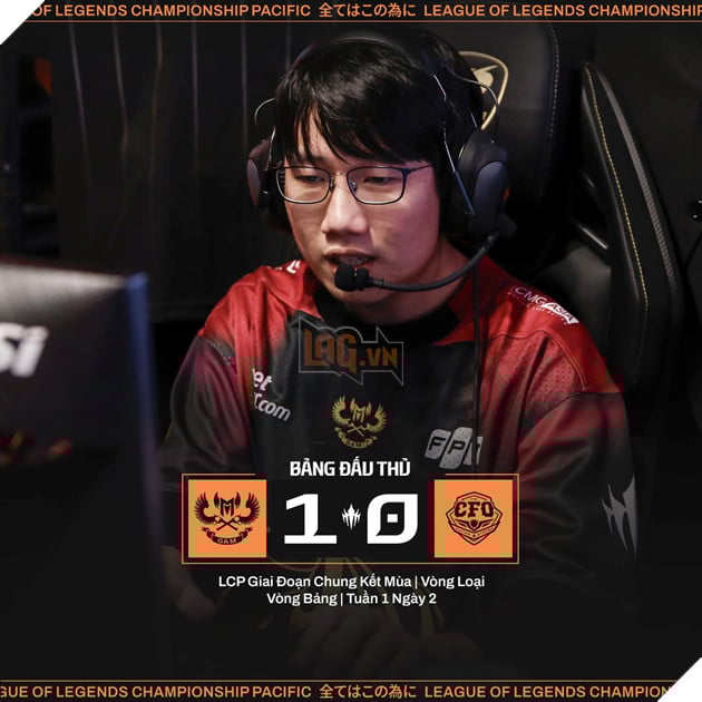 GAM Esports có được ván mở màn thuận lợi