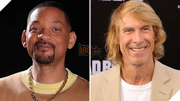 Hình ảnh đạo diễn Michael Bay và sao nam Will Smith.
