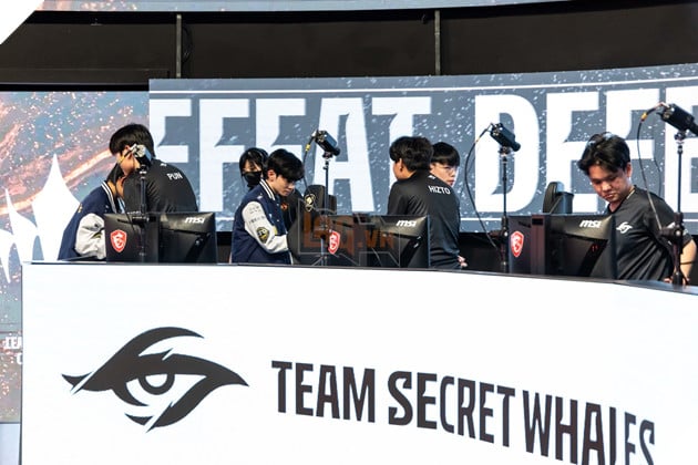 Team Secret Whales có những nỗ lực nhưng vẫn chưa thể vượt qua CFO
