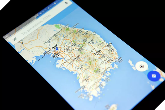 Google Maps tiếp tục bị hạn chế điều hướng chi tiết bản đồ tại Hàn Quốc