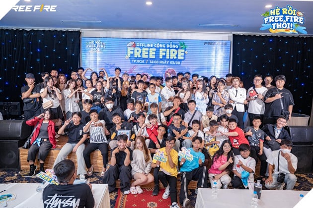 Người hâm mộ Free Fire tham gia giao lưu cùng KOLs