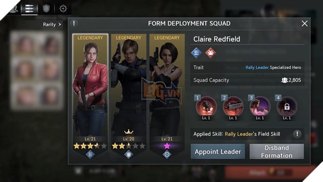 Resident Evil Survival Unite Tung Trailer Giới Thiệu Các Nhân Vật Sẽ Góp Mặt 2