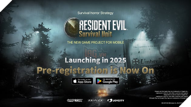 Resident Evil Survival Unite Tung Trailer Giới Thiệu Các Nhân Vật Sẽ Góp Mặt