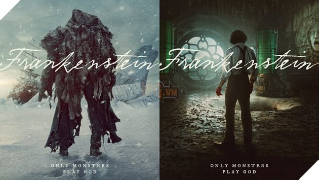 Poster mới về phim Frankenstein của đạo diễn Guillermo Del Toro