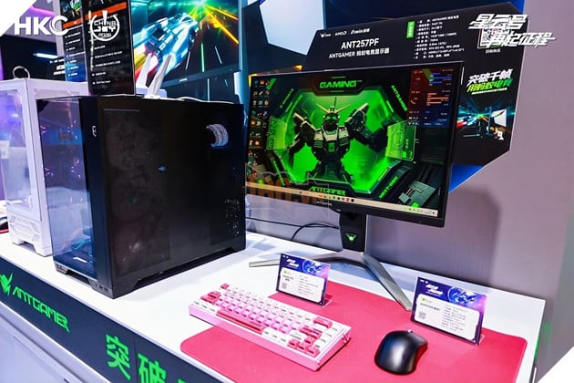 HKC ra mắt Ant Esports ANT257PF màn hình gaming 750Hz đầu tiên trên thế giới