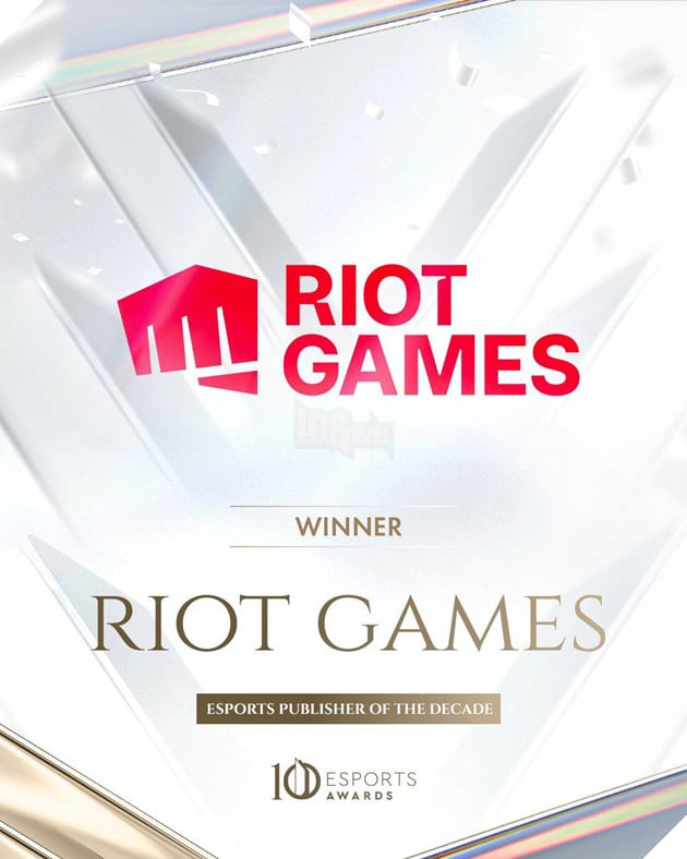 Riot Games nhận giải 