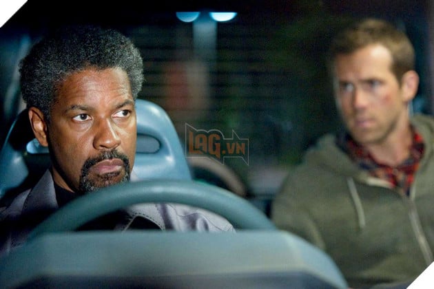 Hình ảnh sao nam Ryan Reynolds và diễn viên kỳ cựu Denzel Washington