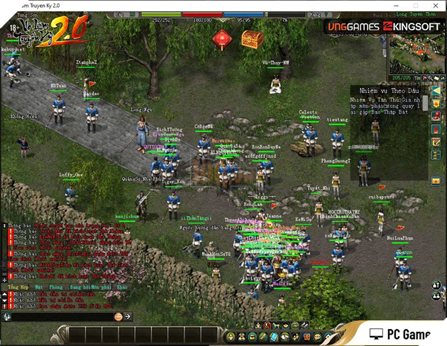 Võ Lâm Truyền Kỳ 2.0 PC ra mắt chính thức, quy tụ đông đảo game thủ