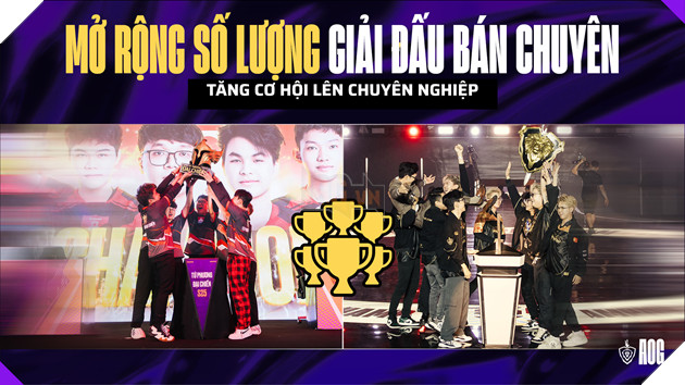 Đấu Trường Danh Vọng Công Bố Thay Đổi Lớn: Chuyển Sang Giải Đấu Theo Thể Thức Xét Tuyển Từ Mùa Xuân 2026 3