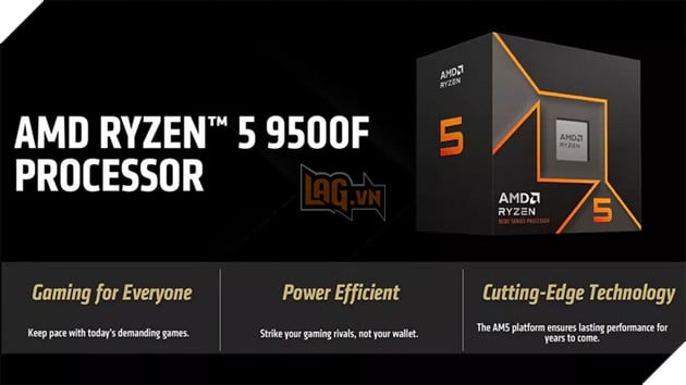 AMD ra mắt Ryzen 7 9700F và mở rộng danh mục CPU với Zen 5, Zen 4 và Zen 3 2