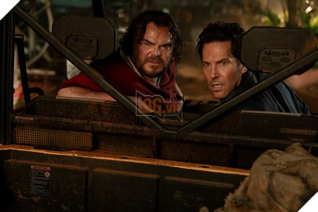 Hình ảnh Jack Black và Paul Rudd trong phim Anaconda.