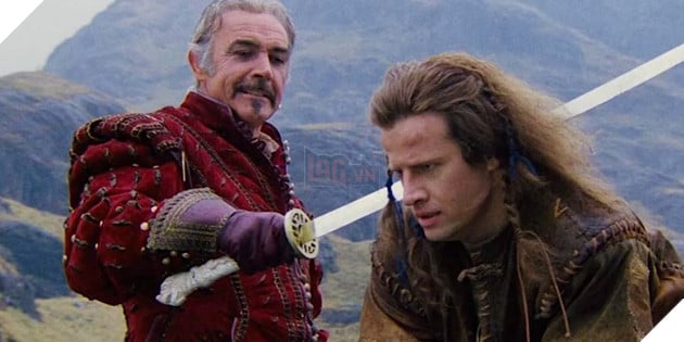 Hình ảnh trong phiên bản phim Highlander.