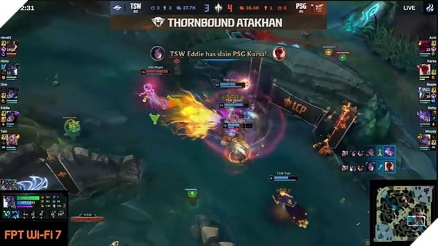 LCP 2025: Thi Đấu Bùng Nổ, Team Secret Whales Vượt Qua PSG Talon Tại Thánh Địa Tiên Sơn 5