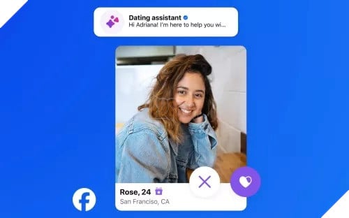 Meta giới thiệu tính năng AI mới cho Facebook Dating, giúp người dùng giảm mệt mỏi khi vuốt 2