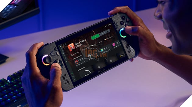 Mọi thao tác được tối ưu hóa khi điều khiển bằng joystick và nút bấm