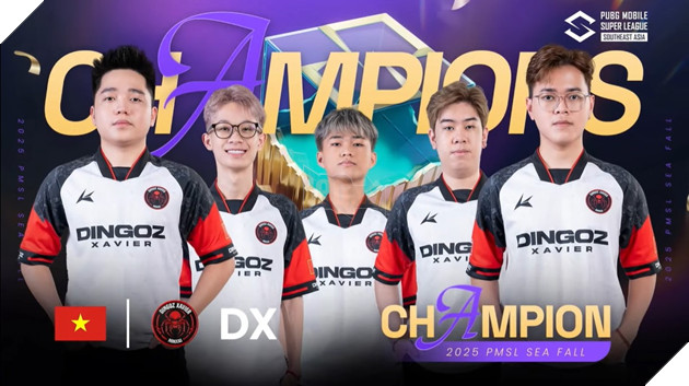 Đội Tuyển D’xavier Đăng Quang Giải Vô Địch PUBG Mobile Đông Nam Á Lần Thứ Hai Trong Năm 2025 - Việt Nam Có 3 Đại Diện Tham Dự Giải Thế Giới