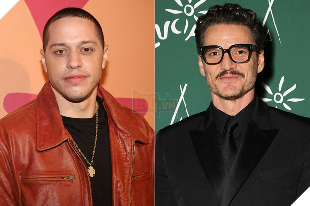 Hình ảnh nam diễn viên Pete Davidson và sao nam Pedro Pascal.