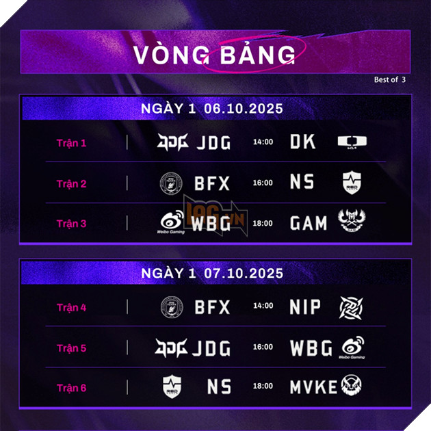 LMHT: Lịch Thi Đấu Chính Thức ASI 2025, Lộ Diện Các Đối Thủ Của GAM và MVKE 2