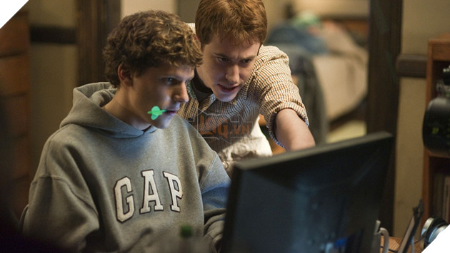 Hình ảnh trong phim The Social Network.