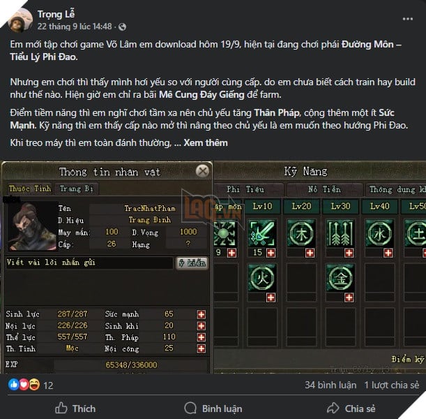 Cách Huyền Thoại Kiếm Hiệp 20 Năm Tuổi Chinh Phục Thế Hệ Trẻ Thông Qua Võ Lâm Truyền Kỳ 2.0 PC 3