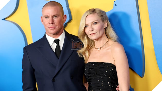 Hình ảnh về sao nam Channing Tatum và nữ diễn viên Kirsten Dunst.