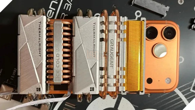 iPhone 17 Pro Max đạt 90,5% điểm ổn định hiệu năng nhờ tản nhiệt SSD tự chế