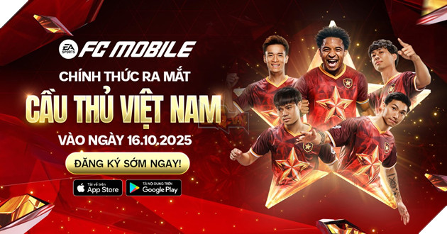 Các cầu thủ đội tuyển quốc gia Việt Nam chính thức có mặt tại FC Mobile