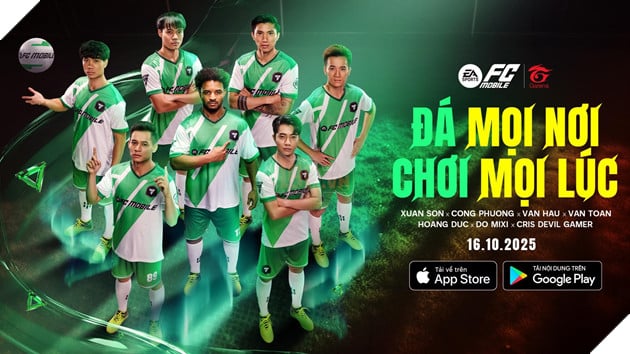 EA Sports FC Mobile Việt Nam công bố ngày phát hành chính thức 16/10/2025