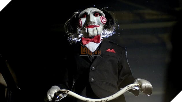 Hình ảnh về thương hiệu phim Saw.