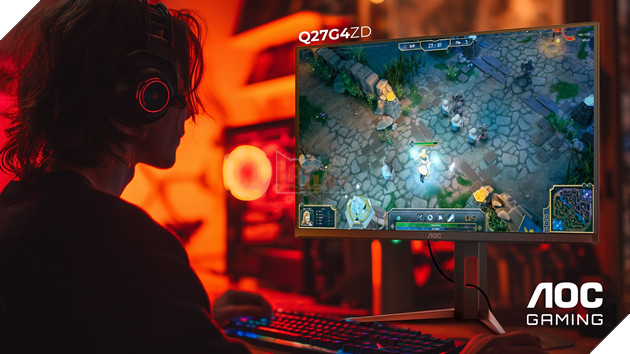 AOC Gaming Q27G4ZD - Dòng màn hình gaming QD-OLED tầm trung chính thức mở bán với ưu đãi khủng