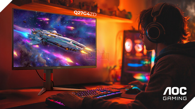 AOC Gaming Q27G4ZD - Dòng màn hình gaming QD-OLED tầm trung chính thức mở bán với ưu đãi khủng 3