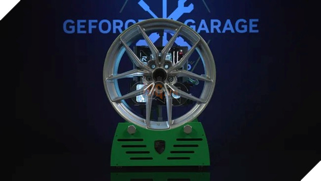 Nvidia biến vô lăng Porsche thành PC gaming siêu độc đáo