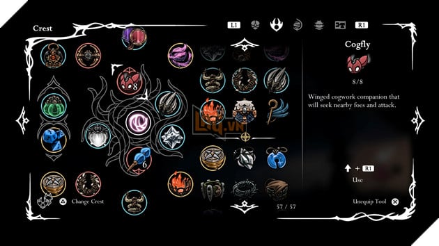 Hollow Knight: Silksong Ra Mắt Bản Mod Tăng Độ Khó Game Bằng Crest Lột Đồ Hornet 3