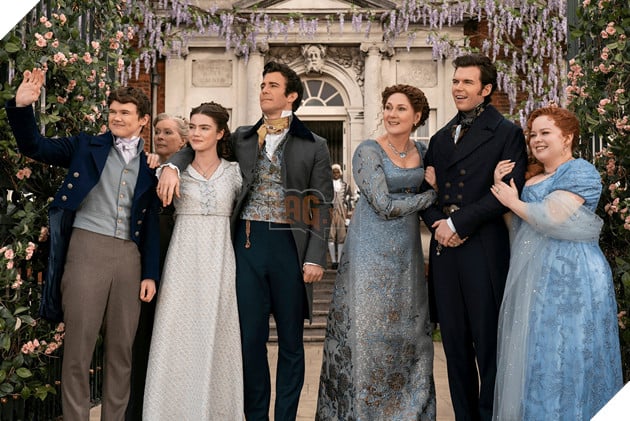 Hình ảnh về phim "Bridgerton".