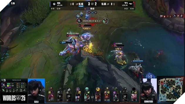 CKTG 2025: Đánh Bại Invictus Gaming, T1 Tiếp Tục Hành Trình Bảo Vệ Ngôi Vương 4