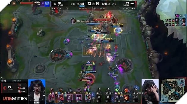 CKTG 2025: Đánh Bại Invictus Gaming, T1 Tiếp Tục Hành Trình Bảo Vệ Ngôi Vương 6