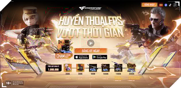Bùng Nổ Quà Tặng Với Loạt Sự Kiện Đăng Ký Sớm Crossfire: Legends