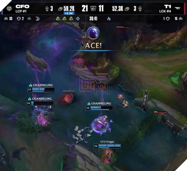 CFO lấn lướt hoàn toàn so với T1