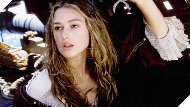 Hình ảnh nữ diễn viên Keira Knightley trong loạt phim "Pirates of the Caribbean".