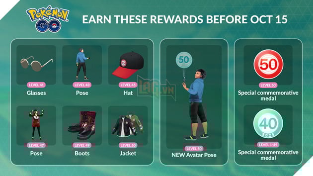 Pokémon GO cập nhật hệ thống lên cấp mới: Giới hạn level 80, nhiều phần thưởng hấp dẫn 2