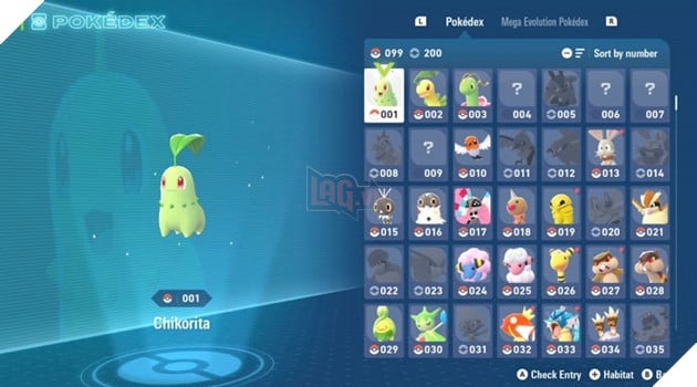 Toàn bộ Pokédex trong Pokémon Legends: Z-A Vị trí và tiến hóa chi tiết