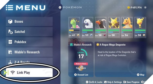 Pokémon Legends: Z-A - Toàn bộ mã Mystery Gift mới nhất và cách nhận quà tặng đặc biệt