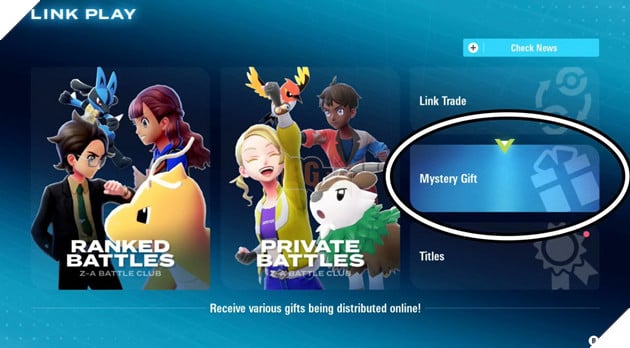 Pokémon Legends: Z-A - Toàn bộ mã Mystery Gift mới nhất và cách nhận quà tặng đặc biệt 4