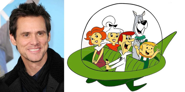 Hình ảnh sao nam Jim Carrey và phim Jetsons.